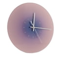 thumbnail image 1 of Relaj de Pared de Cristal, Relaj de Pared Nórdico de Puersa de Sol de 12 Pulgadas, Funciona Con Pilas, Relaj de Pared Redondo Grande y Silencioso, Sen Tictac para Decoración de, 1 of 7
