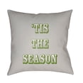 thumbnail image 1 of Surya HDY110-2020 Tis The Season II Medium Throw Pillow, 20 x 20 x 4 in. - Gray & Green, 1 of 2