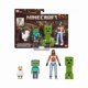 thumbnail image 1 of Paquete de 4 Figuras de Acción Mattel Minecraft Película Mansión del Bosque, 1 of 4