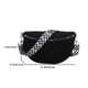 thumbnail image 2 of Bolso Pecho Gamuza Sintética para Mujer Bolso Hombro Con Correa Ancha Estampada para (negro), 2 of 6