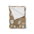 thumbnail image 2 of Pine Cone Soft Flannel Fleece Blanket, Fir Cones Autumn Harvest Vintage Nature Earth Tones Garden Elements, Cozy Plush for Indoor and Outdoor Use, 50" x 70", Pale Brown Cocoa Beige, by Ambesonne, 2 of 5