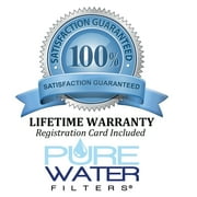 Inline Water Filter Kit for Ice Makers with 1/4 Tubing and a T-Connector