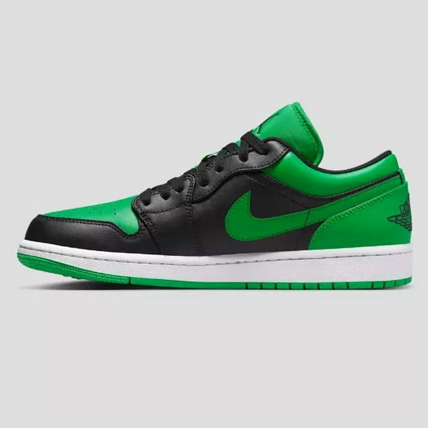 N I-K-E Jo r-dan Air 1 Low Shoes 'Lucky Green' (553558-065) Expeditedship