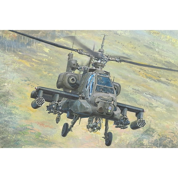 Trumpeter 5115 AH-64A Apache Late Production Version 1/35 Scale Plastic Model Kit
