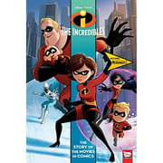 Disney/PIXAR Incredibles and Incredibles 2: The Story of the Movies in Comics