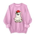 thumbnail image 1 of RKSTN Sweatshirt for Women Col Rond Imprimé Saint-Patrick Manches Longues Sweatshirts de Noël, 1 of 4