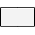 thumbnail image 1 of Wekity Projector Screen 84 inches 16:9 Thicken Portable Non Crease Soft White Polyester Projector Curtain Projection Screen (84 inches)-0628, 1 of 5