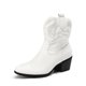 thumbnail image 1 of Bota DREAM PAIRS Western Bordada Botines Blancos Talle 7, 1 of 7