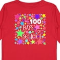 thumbnail image 4 of Inktastic 100 Days of School Pastel Stars Boys or Girls Long Sleeve Toddler T-Shirt, 4 of 5