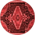 thumbnail image 1 of Ahgly Company Indoor Round Persian Red Traditional Area Rugs, 6' Round, 1 of 4
