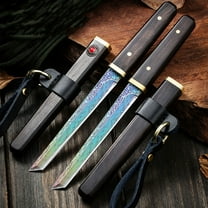 Damascus Steel Outdoor Fruit and Steak Knife - Kitchen Knife - Exquisite & Versatile - Perfect for Gifts