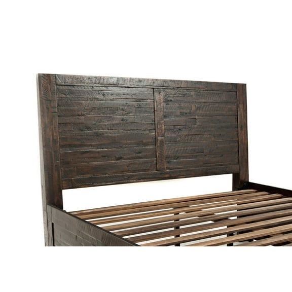 Jofran Jackson Lodge Rustic Distressed Acacia Twin Panel Headboard