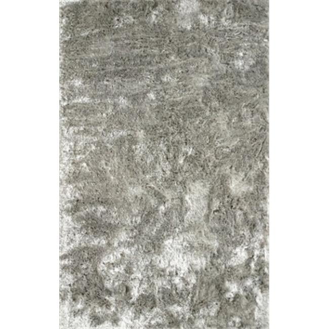 Silver/Multi 3' x 5' Dynamic Rugs Paradise Collection Shag Area Rug 