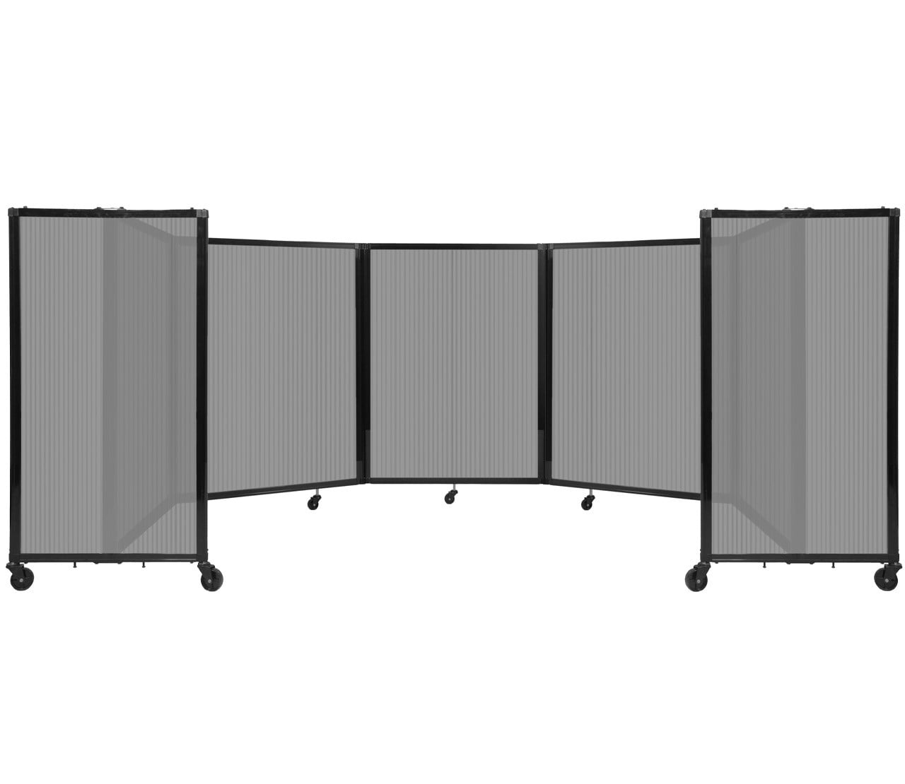 Versare Polycarbonate Room Divider 360 Portable Wall Partition