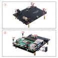 thumbnail image 4 of 52Pi SATA Storage for Raspberry Pi 4, 2.5 inch SATA HDD/SSD Expansion Board X825 V2.0 USB3.0 Shield, 4 of 7
