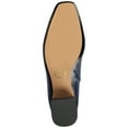 thumbnail image 5 of Journee Womens Haylinn Inside Zip Block Heel Booties, Widths Available, 5 of 9