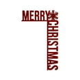 thumbnail image 1 of Binwennn Christmas Metal Crafts Door Corner & Lintel . Styles: Xmas Tree & Reindeer Wall Decal for Textu Wall Small 3d Letters Stickers Easy Removable Wall Stickers Board Stickers for Wall Classroom, 1 of 4