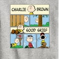 thumbnail image 3 of Peanuts - Good Grief Comic - Toddler & Youth Crewneck Fleece Sweatshirt, 3 of 6