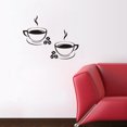 thumbnail image 4 of 43X25CM Creative Fridge Door Sticker Removable Hot Coffee Wall Sticker Free Combination Wall Decal for Kitchen Dining Hall (Picture 1), 4 of 8
