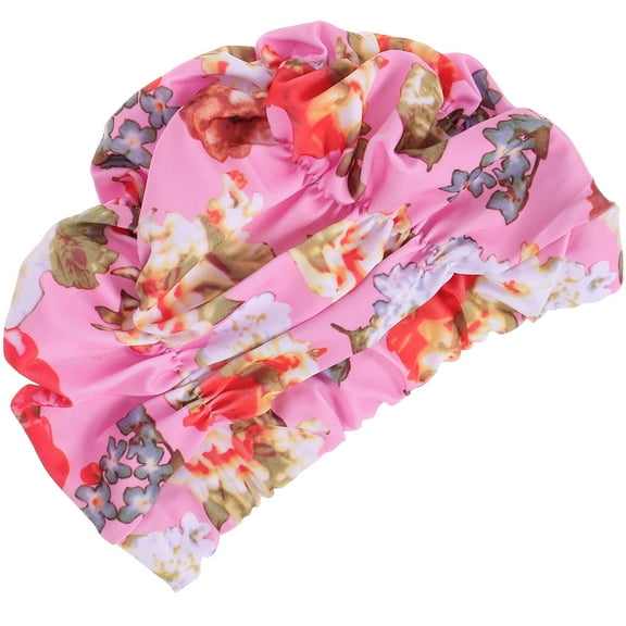 Women Swim Hat Swimming Hat for Long Hair Anti-skid Swim Cap Elastic Swimming Hat for Swim