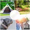 thumbnail image 2 of Uxcell 4 MM 102FT Cuerda de Camping Guyline [1PCS] - Cuerda de 7 hebras 550LB para Tiendas de Camping y Lonjas [Blanco], 2 of 6