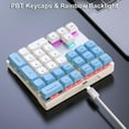 thumbnail image 6 of 33-Key Wired USB Mechanical Backlit NKRO Numpad with XDA PBT Keycaps for PC/Mac, 6 of 6