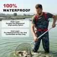 thumbnail image 2 of Chest Waders with Boots for Men & Women 80D Ply Nylon/PVC Hunting Waders Fishing Boots Waders US 11, 2 of 8