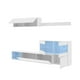 thumbnail image 2 of Centro de entretenimiento Alterego Uma Blanco Brillante, 2 of 4