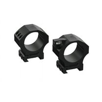 Monstrum 30mm Precision Picatinny V2 Scope Rings w/Level Bubble, 0.85 in, Black