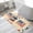 Beige, variant on American Map Bathroom Runner Rugs Non Slip Washable Absorbent Narrow Long Bath Mat Patriotic 250 Freedom Independence Day Runner Rugs for Kitchen Hallway Bedroom Laundry Study Room 19.7"x63"