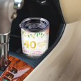thumbnail image 3 of 40th Birthday Gifts for Women Friends Tumbler 1983 Birthday Gifts for Women 40th Birthday Decorations 40 Year Old Birthday Gifts for Mom Wife Daughter Back in 1983 Travel Tumbler 20OZ, 3 of 6