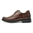 thumbnail image 5 of Mens Classic Oxfords Shoes Square Toe Leather Loafers Shoes Lace up Dress Shoes, 5 of 6