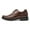 DARK/BROWN, variant on Bruno Marc Men's Oxfords Shoes Classic Square Toe Leather Shoes For Men Lace up Dress Shoes GOLDMAN-01 BLACK Size 12