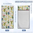 thumbnail image 7 of KUIFORTI Cactus Flower Car Seat Towel Cover Sweat Absorption Automotive Seat Protector Cover Blanket for Swimming Pool Camping Beach Yoga Towels Mat Comfortable, 7 of 7