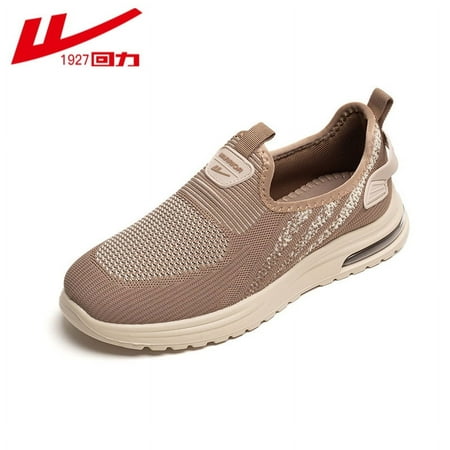 

FZ- Comfortable soft-soled shallow-mouth breathable casual shoes khaki size 39