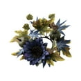 thumbnail image 2 of Mornei Flowers Sunflowers Wreath Pumpkin Fall Wreath Floral Pumpkin Wreath Thanksgiving blue, 2 of 9