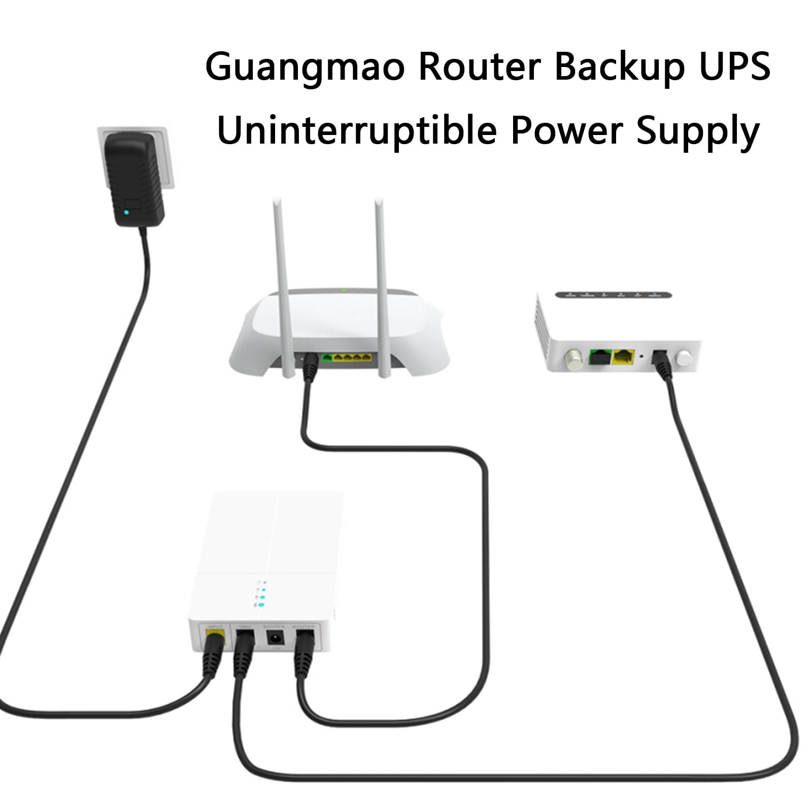 Uninterruptible Power Supply For Modems Routers Design To Provide Uninterrupted Power Protect Against Voltages Issue