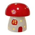 thumbnail image 2 of Bzdzmqm under $5 2Pcs Ceramic Mushroom Lamp, Ceramic Christmas Mushroom Lamp, Glowing Mushroom Ornament for Home Decor, LED Light Up Mushroom Night Light, Tabletop Christmas Decoration for Shelf Desk, 2 of 9