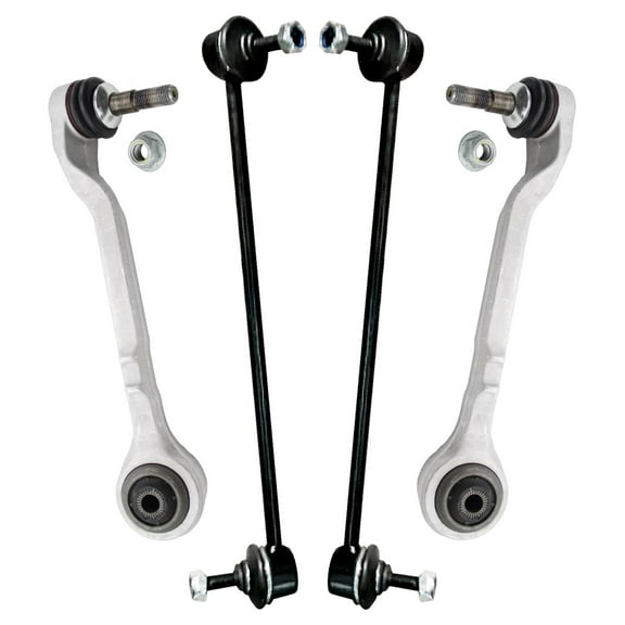 Detroit Axle - AWD Front Control Arms Kit for BMW 228i 230i 320i 340i 335i 328i M235i xDrive 428i 435i xDrive Gran Coupe 2 Lower Rearward Control Arms with Ball Joint 2 Sway Bar End Links Replacement