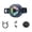 B, variant on LLXD TL07 Mobile Phone Cooling Fan with Magnetic Clip, Semiconductor Radiator Heat Sink with Digital Temperature Display, Black