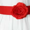 thumbnail image 7 of Horror Costume Adult Women Cosplay White Dress 3D Flower Scary Ghost Role Play Halloween Costumes, 7 of 7