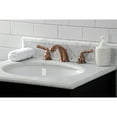 thumbnail image 3 of Kingston Brass KB966 Magellan Widespread Bathroom Faucet with Retail Pop-Up, Antique Copper, 3 of 5