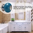 thumbnail image 5 of Uxcell Ceramic Vintage Knobs Drawer Round Pull Handle Cupboard Cabinet Door Wardrobe Dresser Blue 4Pcs, 5 of 7
