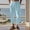 #124-Light Blue, variant on Men's Button-Decorated Pocket Cropped Pants with Solid Color Elastic Waistband Casual Comfort Fit