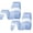 Aqua Blue, variant on 2 Pcs Satin Ribbon for Gift Wrapping Colored Satin Ribbon Polyester Fabric Thick Ribbon Pure Ribbon for Bouquets Party Decor Crafts Handmade Flower DIY, 0.98"x72.17Ft, Aqua Blue