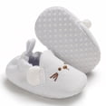 thumbnail image 4 of Seyurigaoka Daily Knitted Mouse Shape First Walkers Soft Sole Crib Shoes, 4 of 7