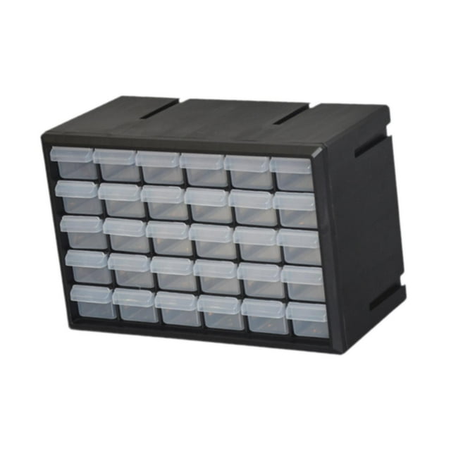 DOLITY Drawer Storage Cabinet Organizer Garage Organization for Crafts Jewelry Nuts 30 drawers