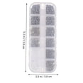 thumbnail image 2 of KAKOWELY Vis pour Lunettes 1100 Pcs/boîte Vis pour Lunettes Outil de Réparation de Lunettes Kit de Réparation de Lunettes pour Lunettes 5.12"X1.97"X0.59 Pouces, 2 of 5