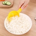 thumbnail image 6 of Grofry Rice Scoop Mold Non-stick Fashion Creative Sushi Mold Rice Ball Spoon Kitchen Accessory for Home Yellow, 6 of 8