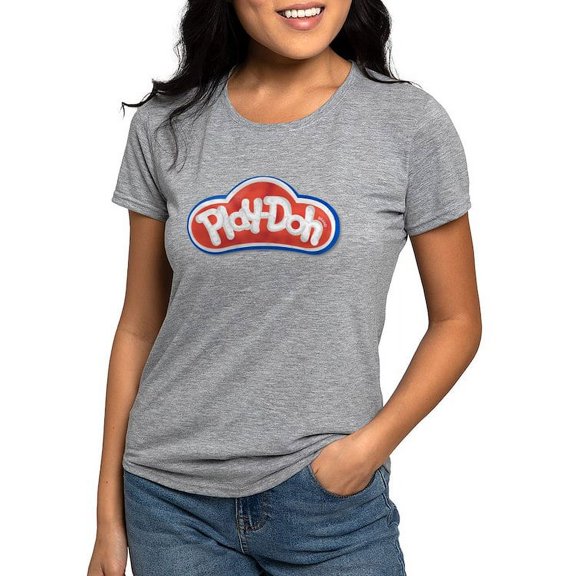CafePress - Play Doh Classic Logo T Shirt - Womens Tri-blend T-Shirt